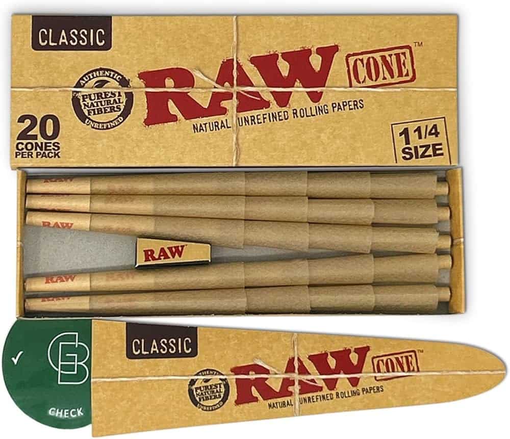 how much is a pack of raw papers