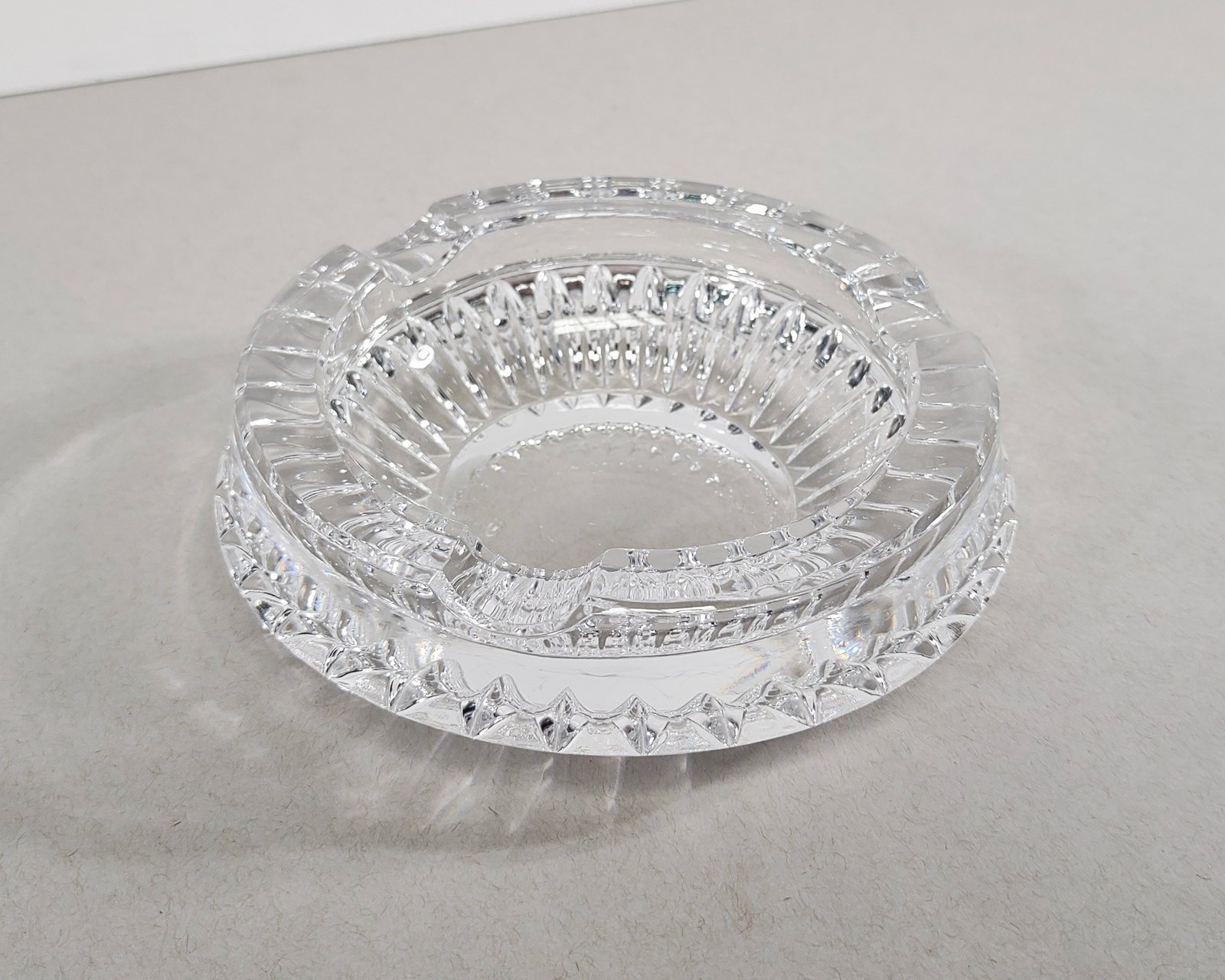 crystal ashtray