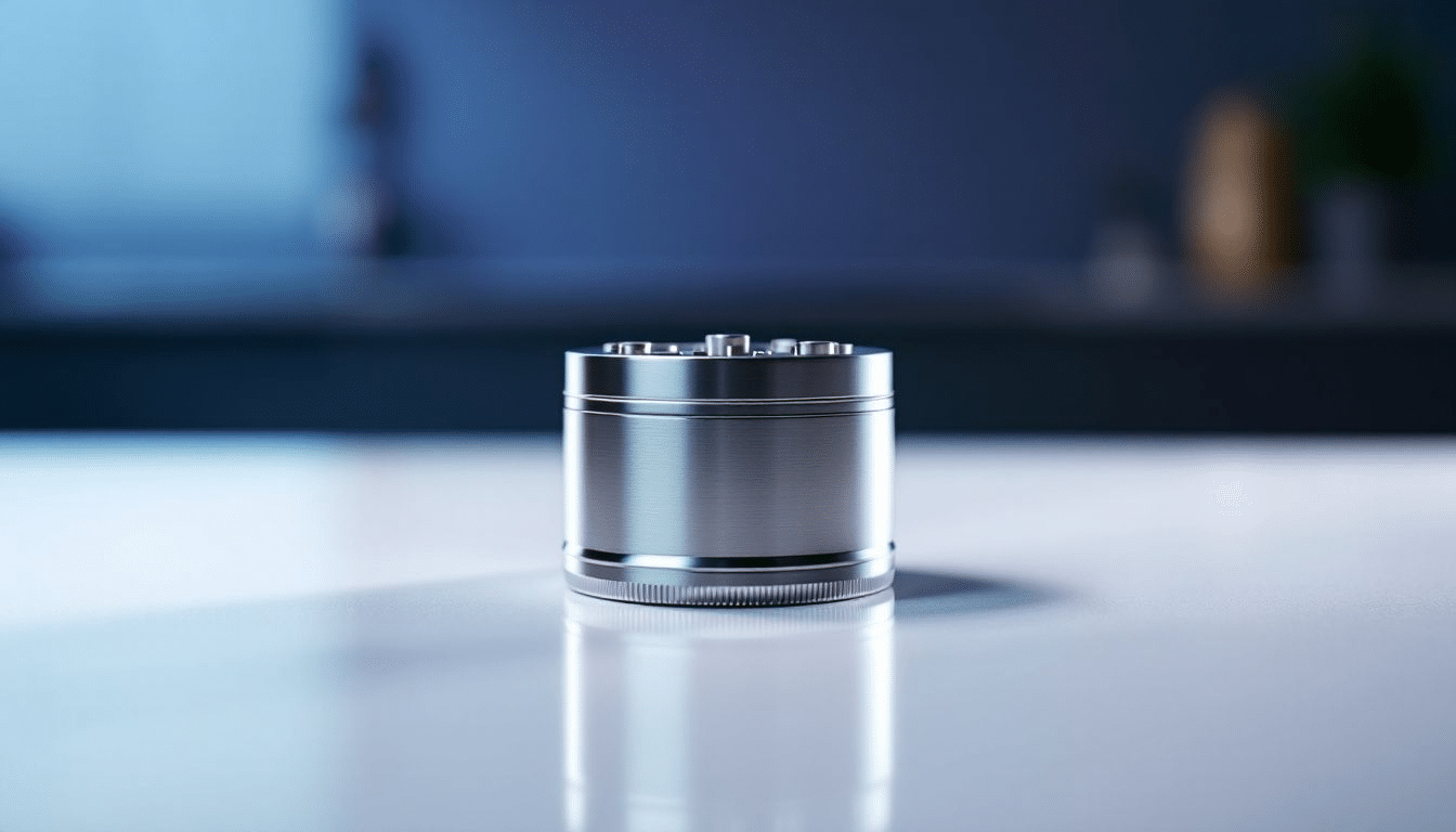 An introduction to the PhatBoy XL Grinder with a blurred view of the product.