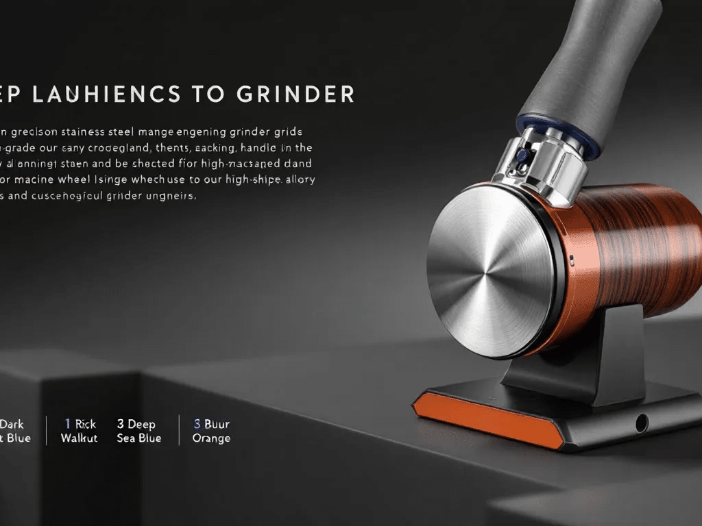 A designer working on custom grinder design options with various materials and colors   MunchMakers