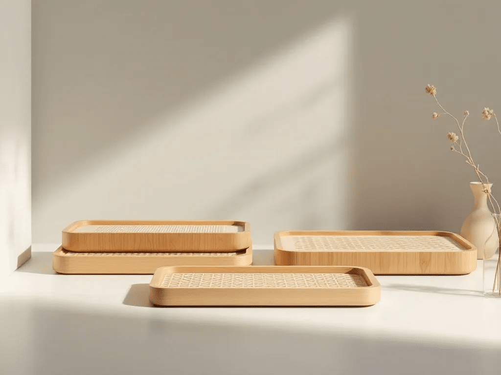 Innovative bamboo rolling trays with unique designs   MunchMakers